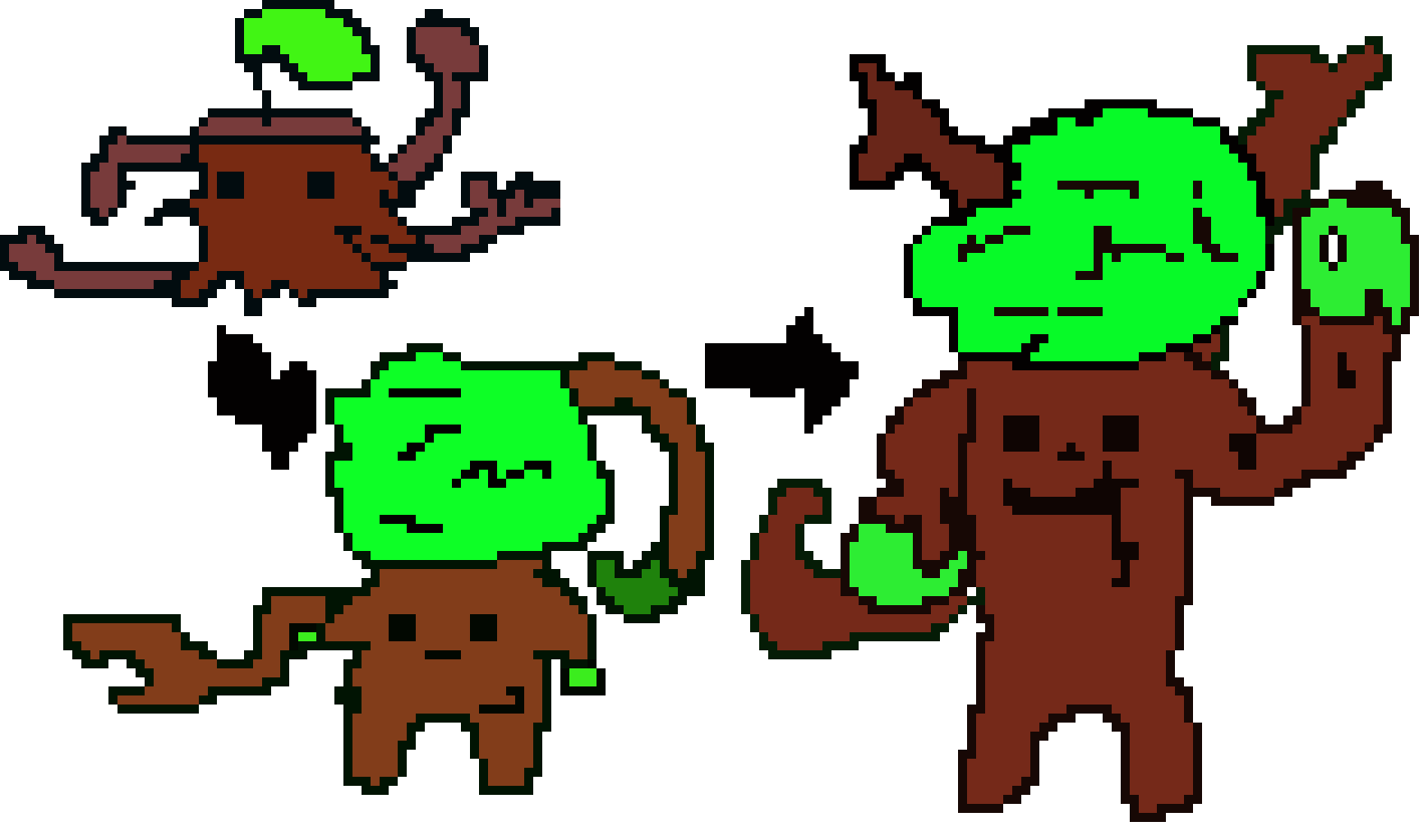 [d9c06b] Stump evoloutionary line