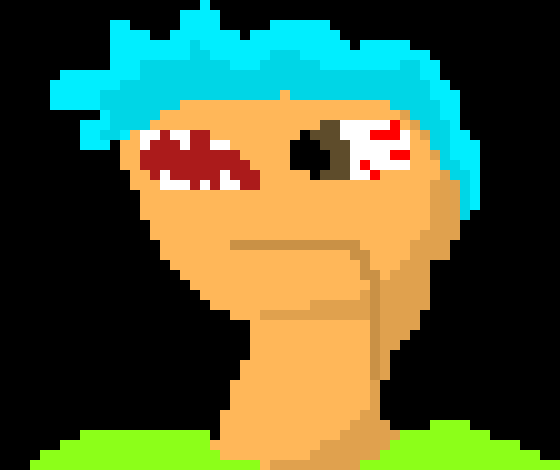 [747a3c] i never noticed i don't have a nose.....huh-Guy