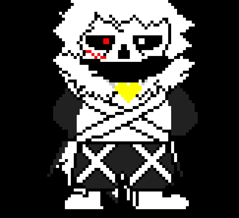 [7b43fa] |X|Cross|X| SANS sprite 