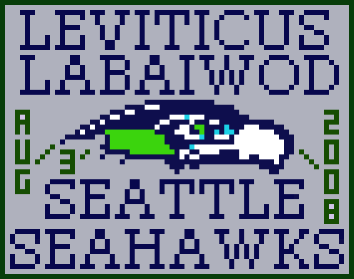 [9664c4] Luneta-Leviticus/Seahawks