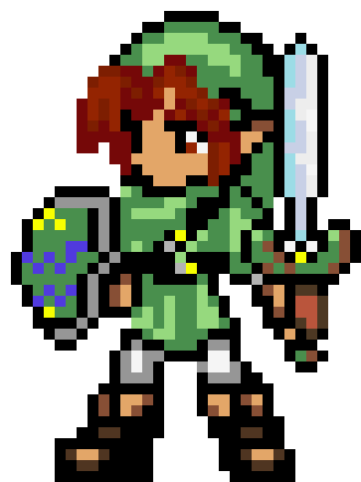 [5d1811] Link Pixel Art