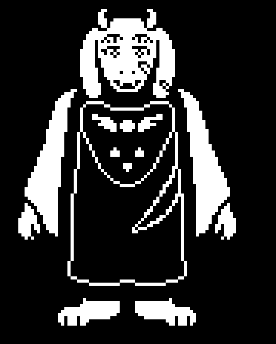 [d14112] Undertale: Last Charade Toriel sprite - Oliver