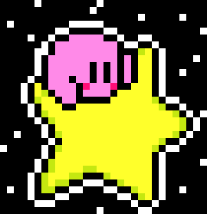 [e8f748] i got a new space bg  -kirbs