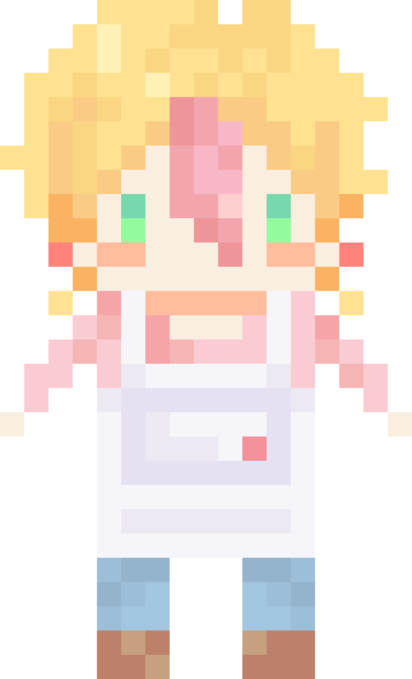 [0b2be3] danganronpa pixel sprite base