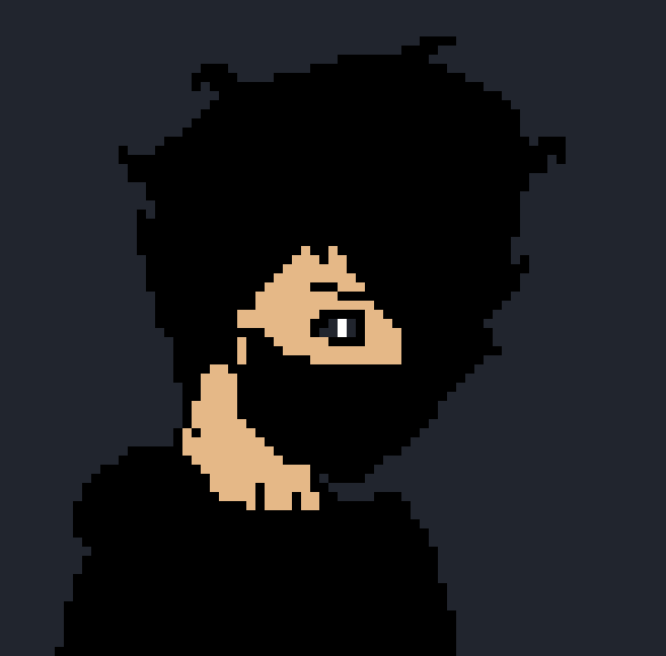 [e62ffc] -{ He gets behind the grim sans guy with no name] Piss.