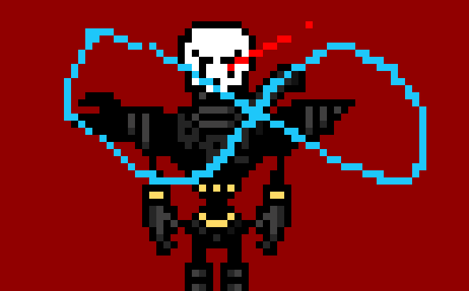 [9664c4] Ninja!fell Papyrus' Sprite (my version)