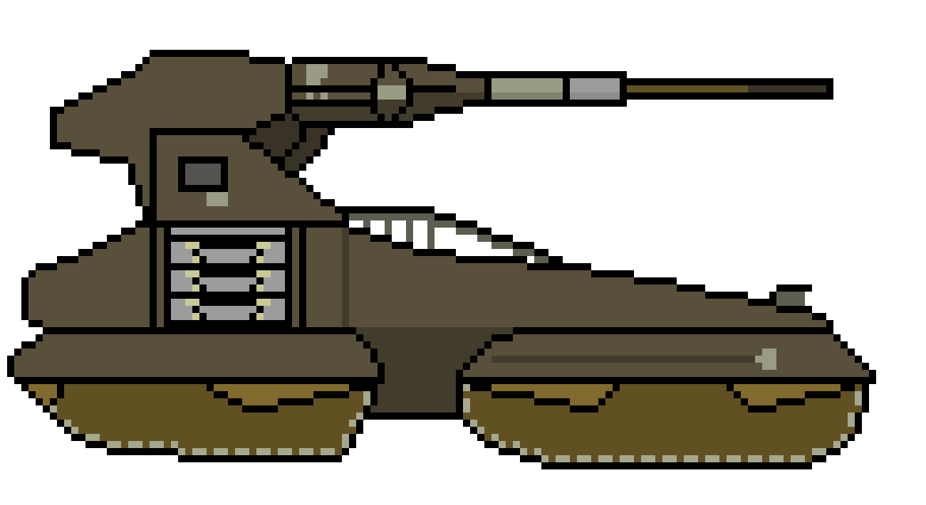 [a53442] *a tank rolls up and fires continuous explosive shells into the creature*-Pathfinder