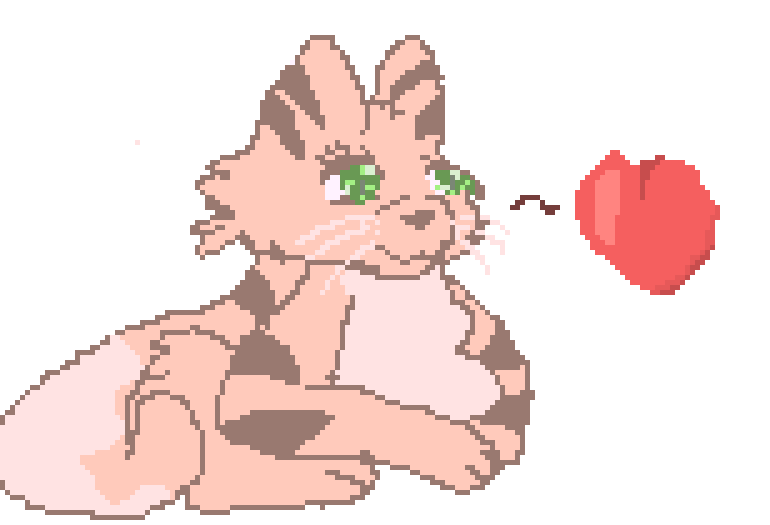 [15466d] Pink kitty 645