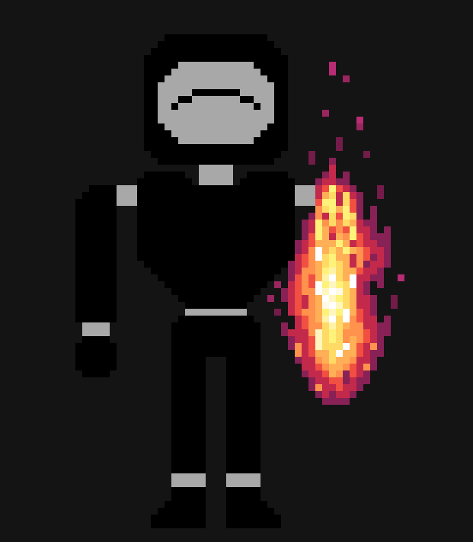 [2fcb16] *The Flame on his hand Sparks More* Hey! Who and what are you? How Are you surviving the cold here!?!?