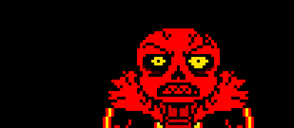 [9664c4] *fell encountred frisk*