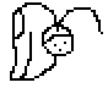 [f7c573] oof sorry... but your sprite still reminds me of that game... because in the game i think the enemies where just blobs with little tiny white eyes