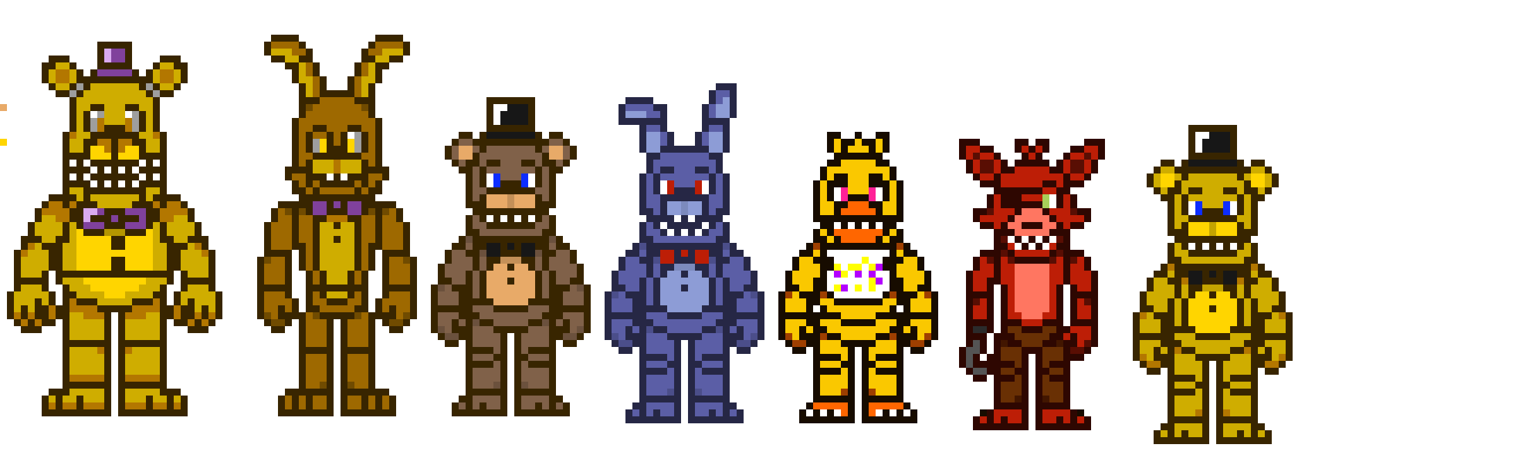 [4076f0] Oh, and these fucks... -fredbear and friends (cleetus)