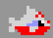 [acbc50] *follows black* -Pams Great White Shark