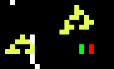 [63ceb7] What you might think it a tear mark or something is nothing more than the Triforce symbol at a slight angle...