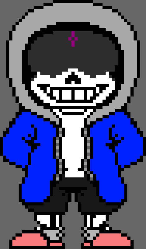 [662517] *looks at the versions of zuicide* Well... this battle's gonna be a bloodshed... {PsychoDust Sans}  