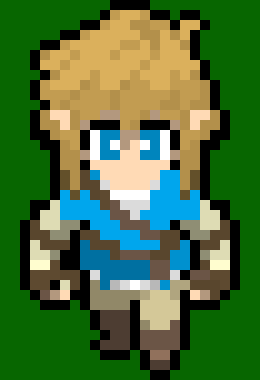 [c8376b] -he climbs up the tree to see what he was reading- -Link (cleetus)