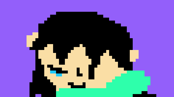 [904ba9] blue neko cat ps blue anmaie charater  and 50 subcriber k write this down