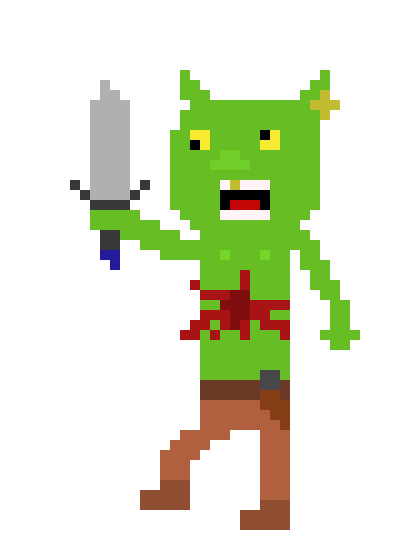 [9664c4] goblin damaged!