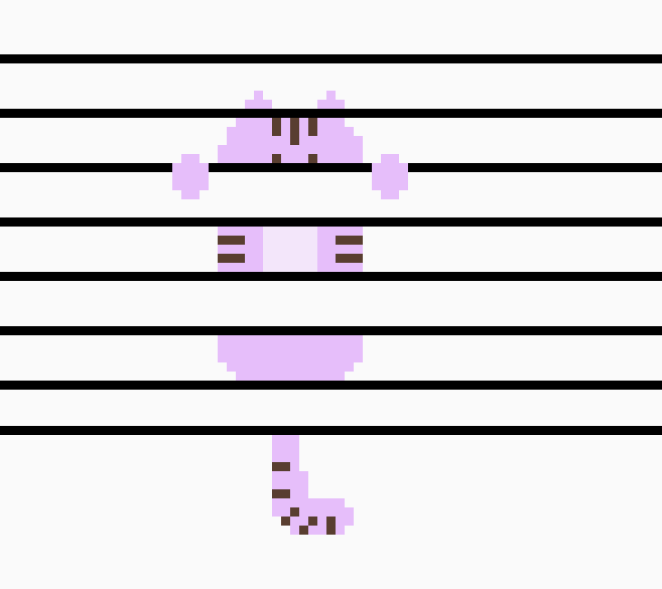 [c261ad] Lavender Chocolate Kitty