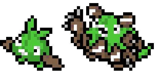 [9664c4] Trubcoffee And Garofee Pokemon Sweet