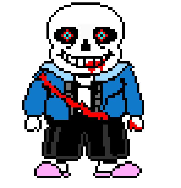 [32d8b9] dusttale - last genocide Sans phase 2