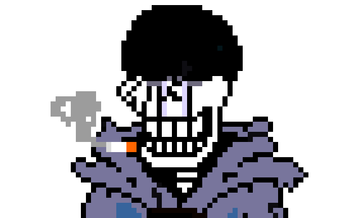 [9664c4] launch bone at frisk/paps*...