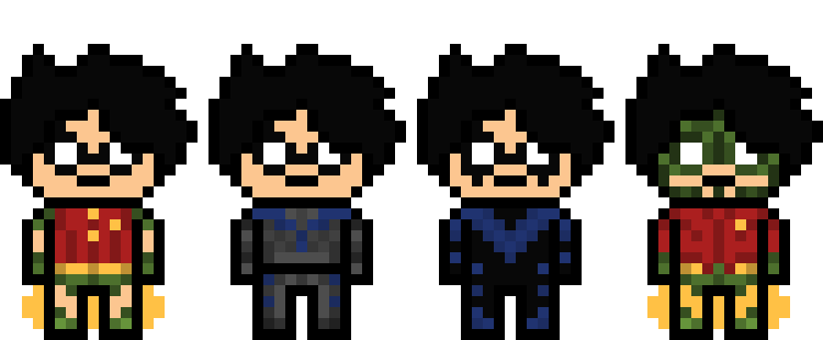 [fec244] danganronpa pixel sprite base