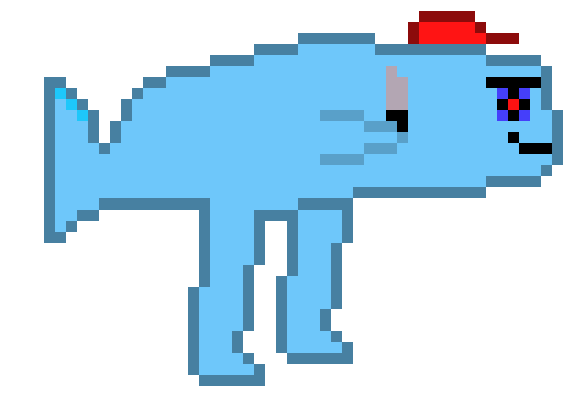 [9664c4] fish monster