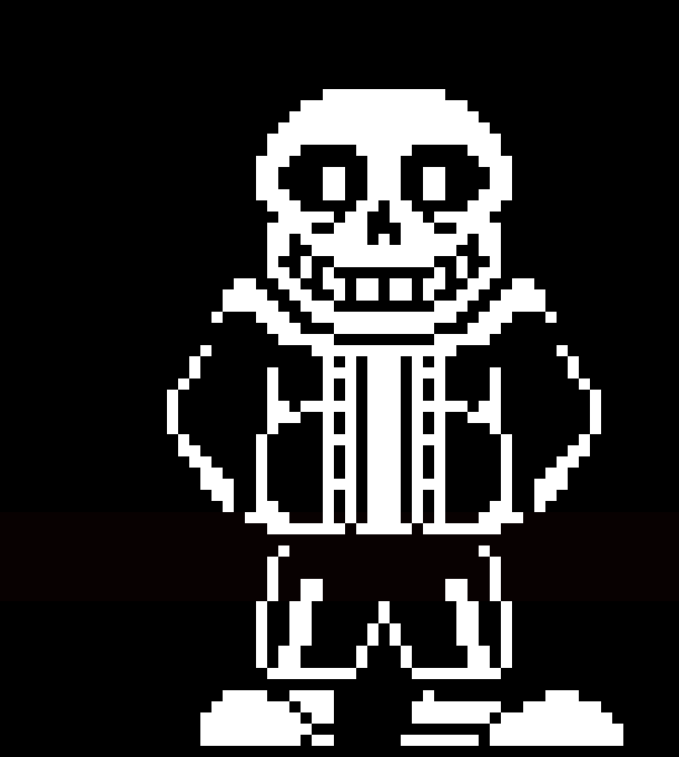 [4fbda4] i made a sans...also what are you wearing?-Evan