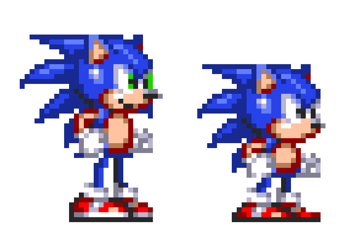 [a068fd] Modern Sonic In Sonic Spinball