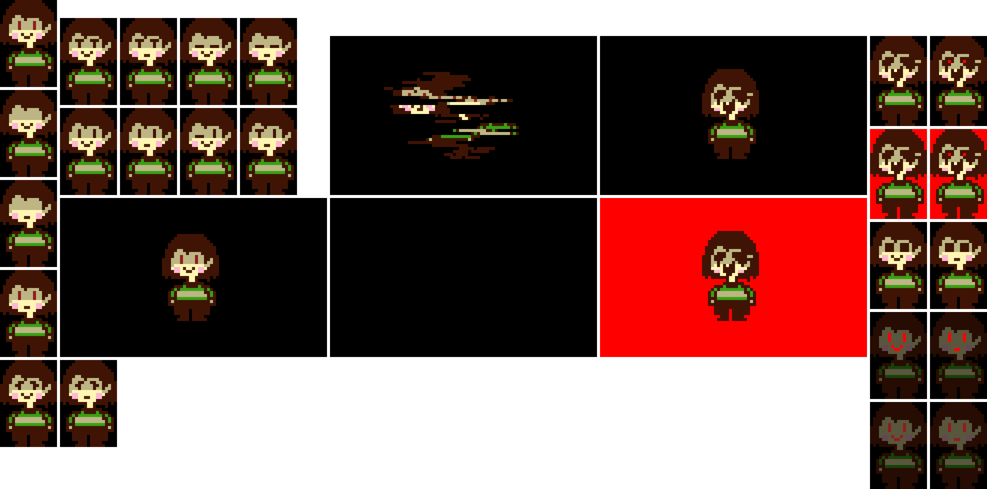 [a0b1c3] This is all the faces I have for this character right now. None of it is traced, imported, or copied. I did this myself.