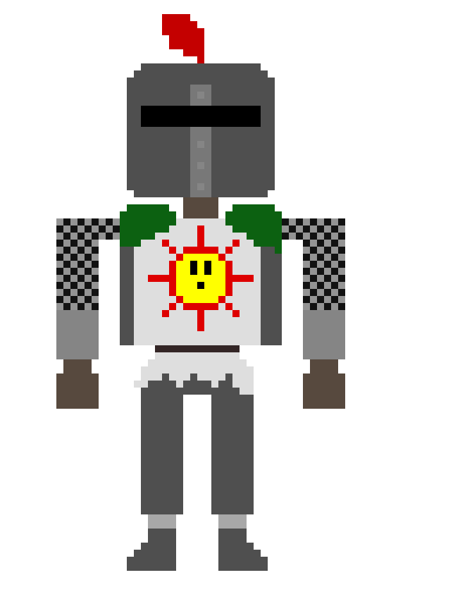 [2fcb16] Solaire: *He turns around* Oh hello strange creature! What are you doing here?