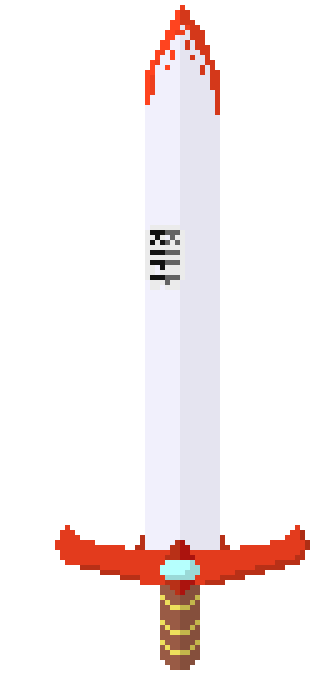 [9664c4] Cursed Sword Pixelart