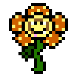 [9c149c] Bagely the Bagel Flower (Painted Plummet)