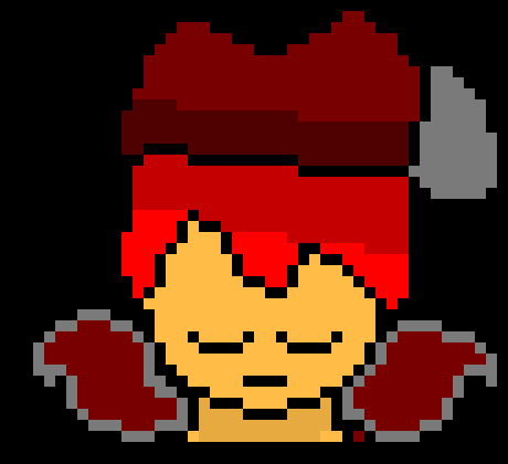 [2fe70b] *summons my axe back to me and put it on my back* yep she is drunk