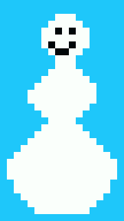 [854455] snow man 