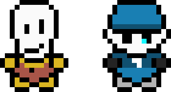 [9664c4] Leader Papyrus and Elite Sans
