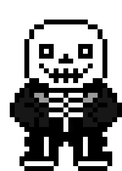 [aeac7a] Sans' Sprite edit,skid overworld fridaytale