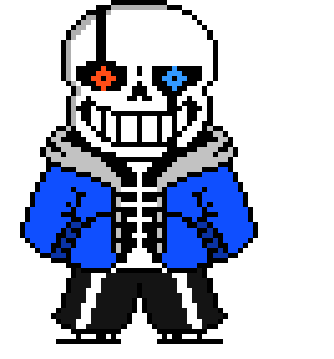 [9b382e] Sans HARD MODE Sprite