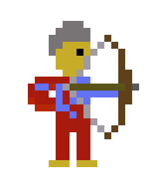 [9664c4] bow and arrow dude