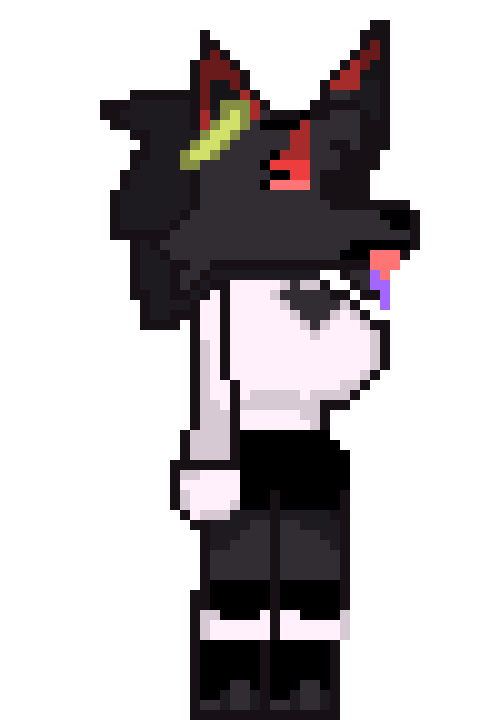 [1e60c4] Paths The Female Wolf! (Sprite) [Side] [Drool]