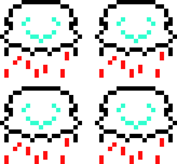 [282b2a] 4 little UFO's