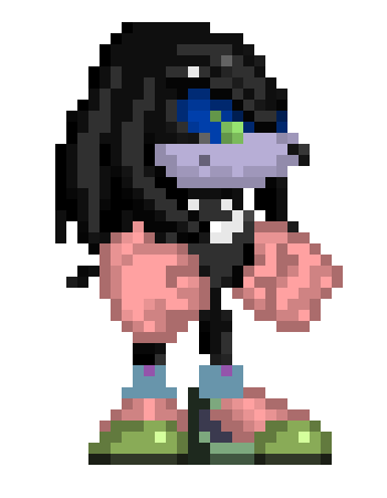 [4e85fa] Iznott the Metal Echidna