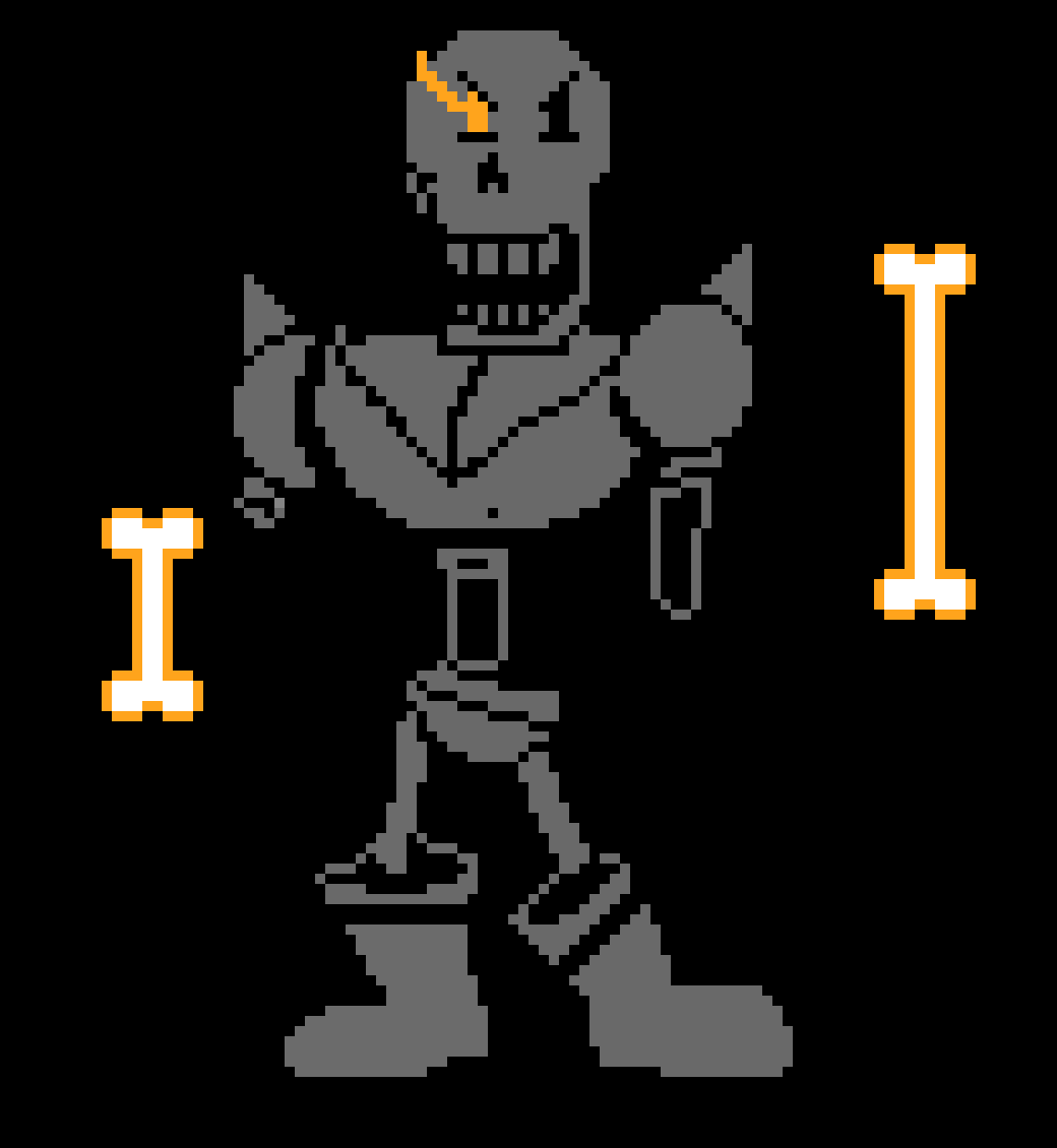 [b8f585] Lulrtale Papyrus engryyyyyy duży