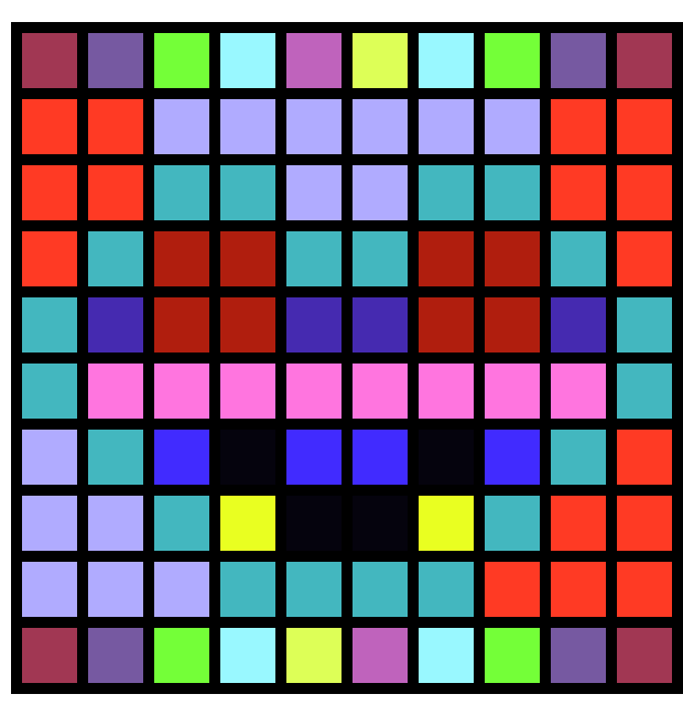 [d6b647] a colorful heart 