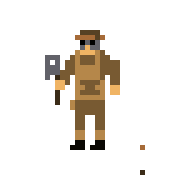 [9664c4] Pixelfield 1 British Soldier brawler 