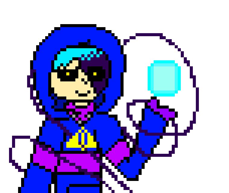 [5b2f3e] -it turns entirely blue-