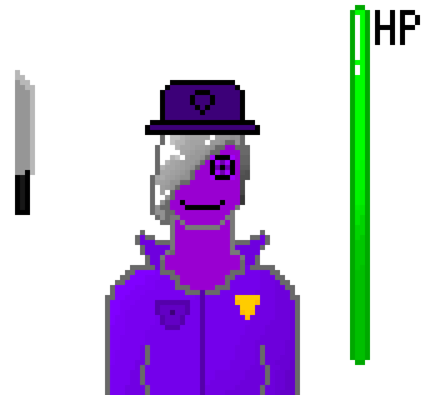 [147f94] *White Souls float around him. (Not Undertale Souls.)* - X Afton {Before Death} (Crimzøn)