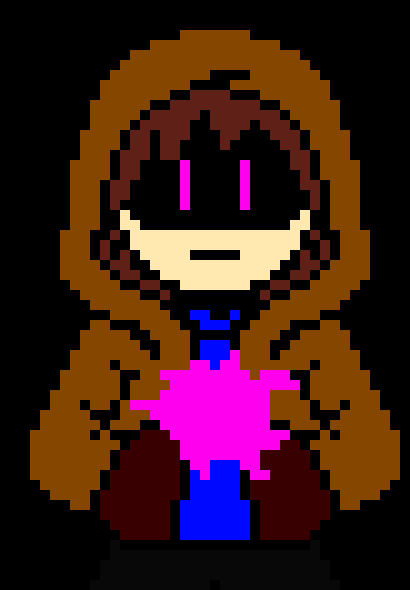 [d959ff] *a pink blob appears on her* ! what the heck is this?