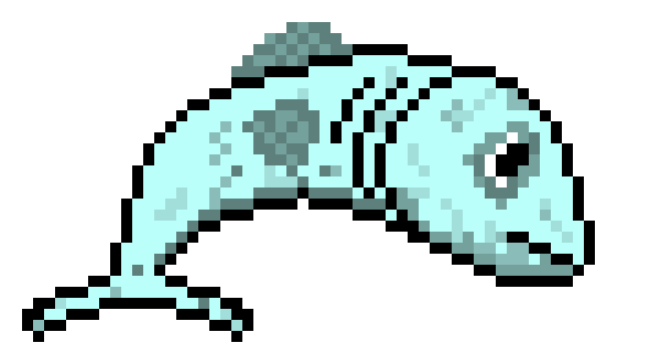 [aea7d0] sky blue fish
